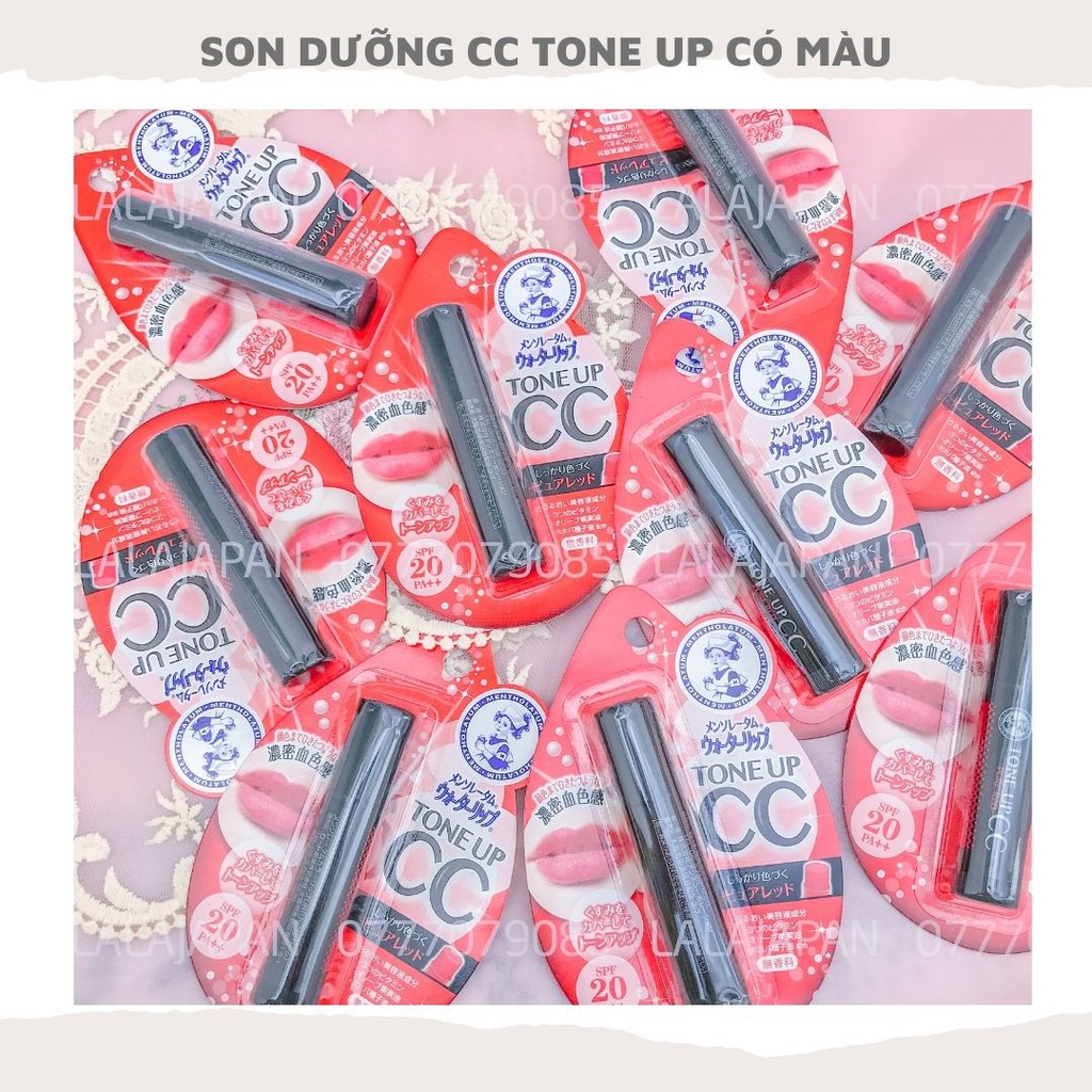 Son dưỡng có màu CC Tone Up Nhật Bản Cheap Moment BTS