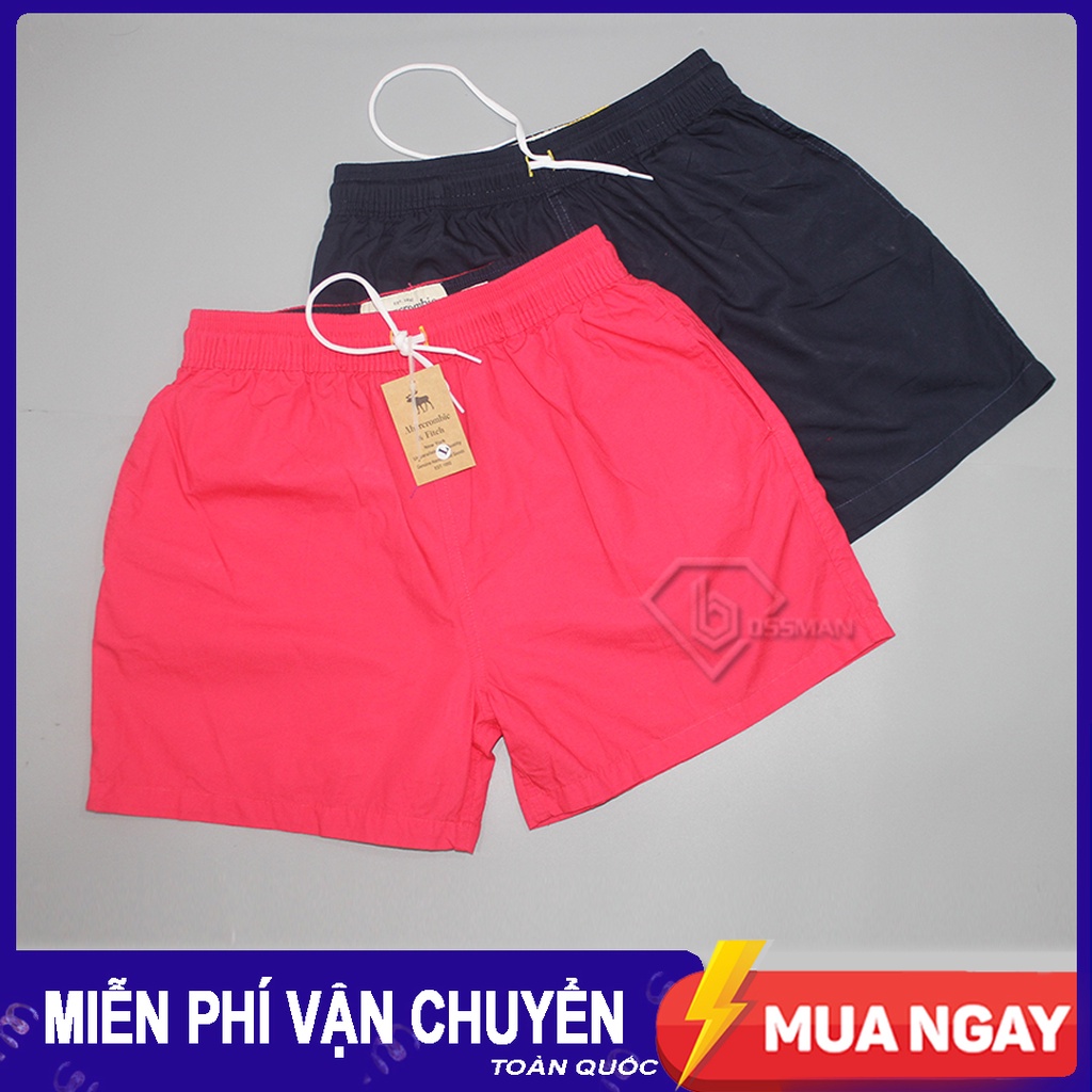 Quần Đùi Boxer Nam có túi- Quần Ngủ Nam Cao Cấp BM02- Hàng VNXK Loại 1