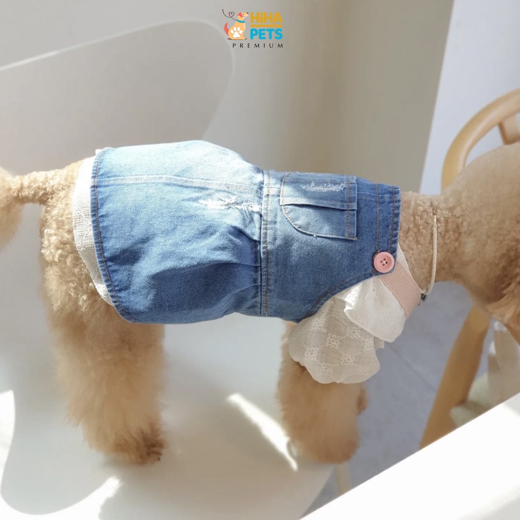 Yếm Cho Cún Mèo Chất Vải Cao Cấp Mặc Mát Mẻ Mùa Hè 2022 Quần Áo Thú Cưng Thời Trang Hàn Quốc Hihapet.