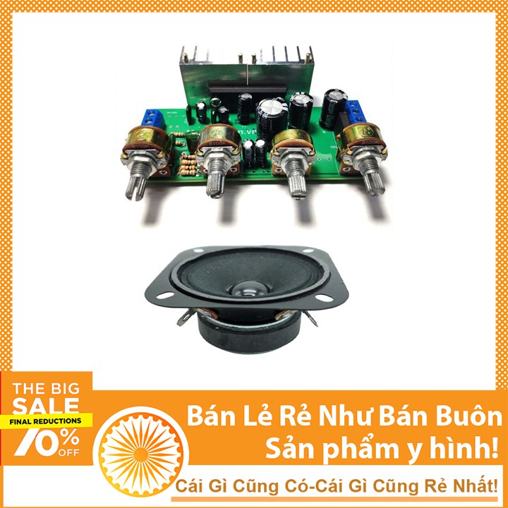 Combo Mạch Loa LA4440 Tặng 1 Loa 7x7cm