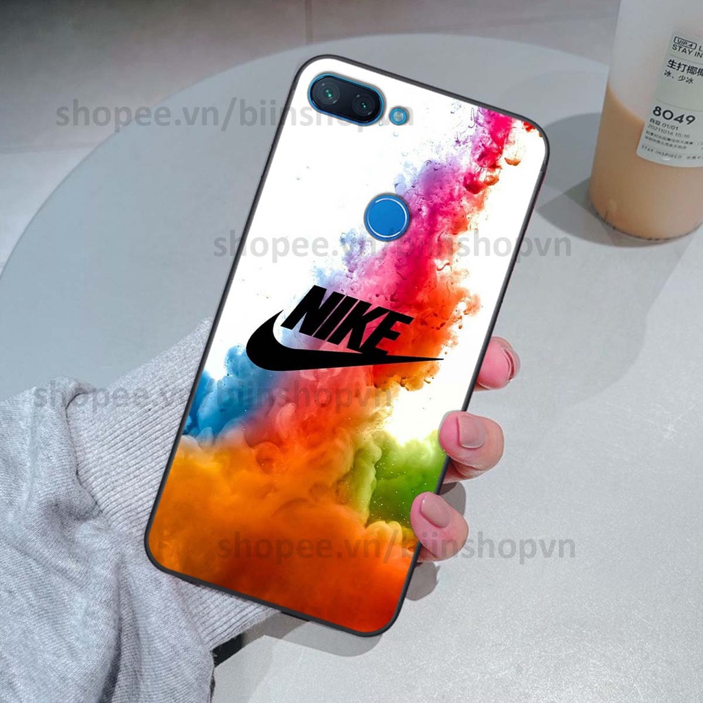 Ốp Xiaomi Mi 8 SE / Mi 8 Lite in hình thương hiệu nhiều màu sắc thể thao cá tính thời trang