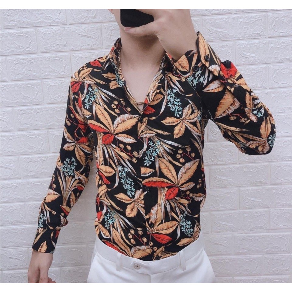 [SIÊU PHẨM]💥Áo sơ mi nam dài tay ❤️FREESHIP❤️ áo sơ mi kiểu hàn quốc họa tiết đẹp chất lụa thời trang cao cấp | BigBuy360 - bigbuy360.vn
