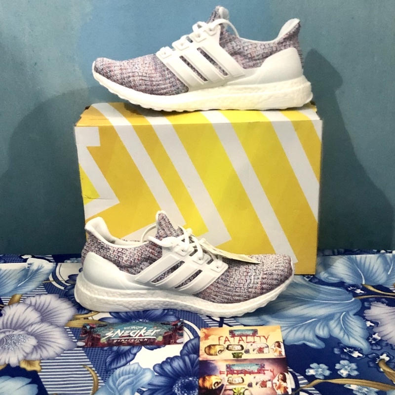 'Giày Cổ Thấp' adidas Ultra Boost 4.0 White Multi-Color 2