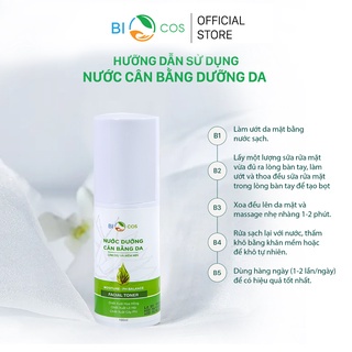 Nước Dưỡng Ẩm Cân Bằng Da Facial Toner Làm Sạch, Mềm Và Dịu Da 100ml.