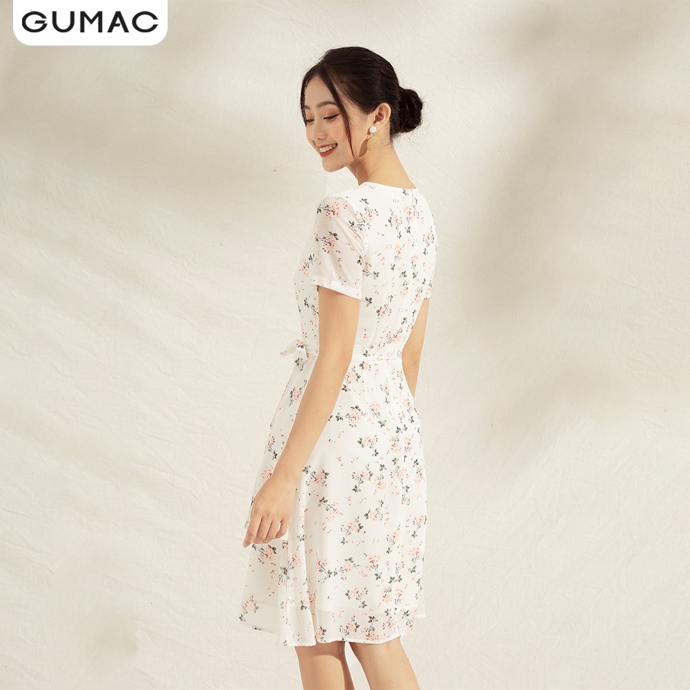Đầm cổ V tùng chéo DA1187 GUMAC | BigBuy360 - bigbuy360.vn