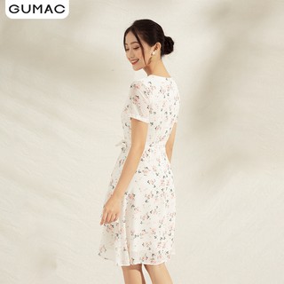 Đầm cổ V tùng chéo DA1187 GUMAC