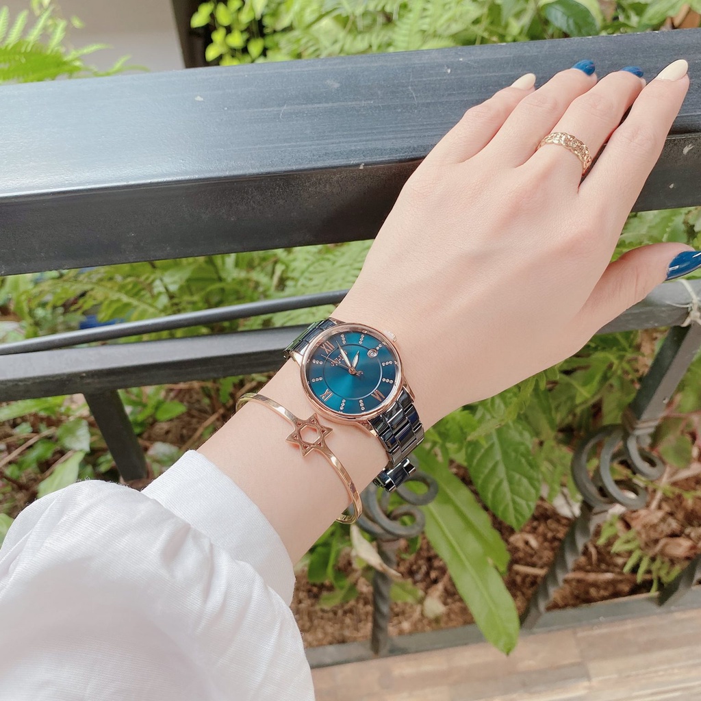 Julius Official | Đồng hồ nữ Julius Ja-1218 dây thép