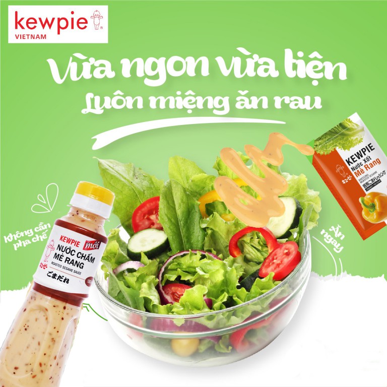 [HÀNG CHÍNH HÃNG] Nước Sốt Mè Rang Kewpie Chai 180ml - Roasted Sesame Sauce