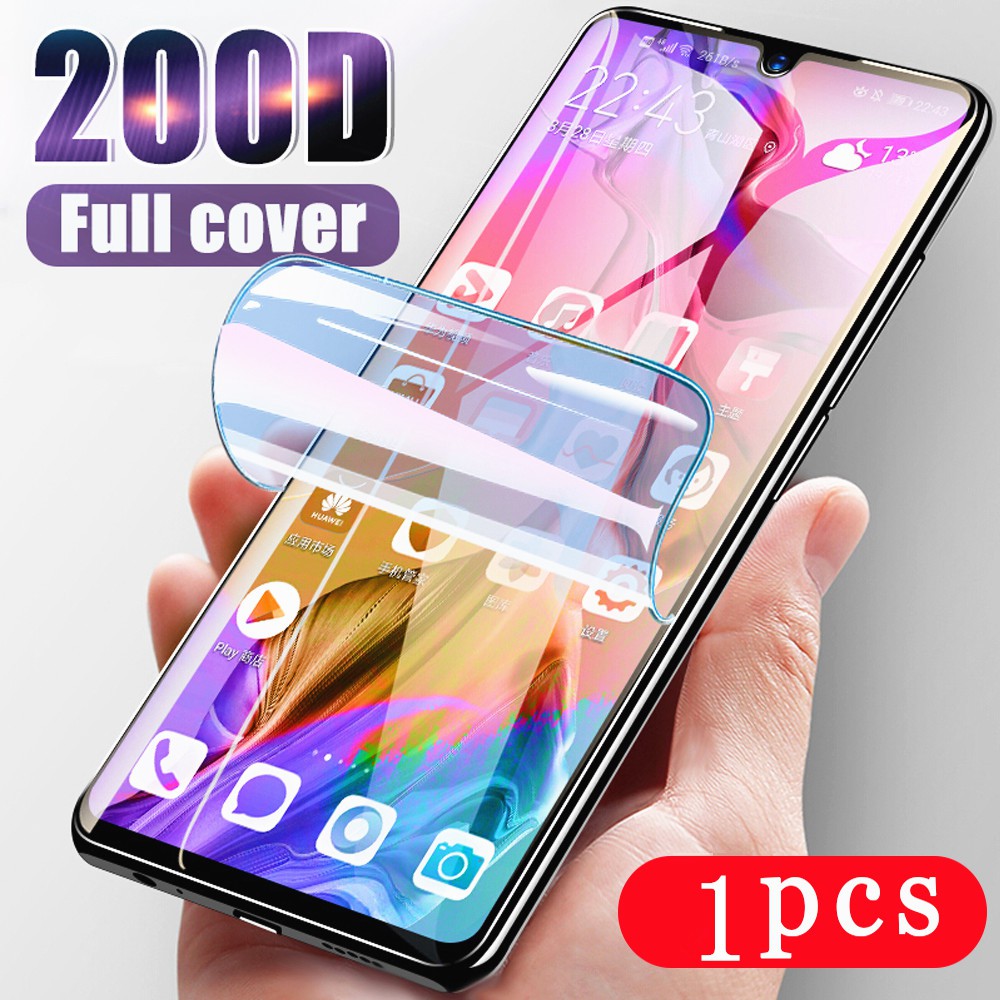 Samsung Galaxy S22 S21 S20 Ultra Plus Note 10 Plus Lite Miếng Dán Hydrogel Bằng TPU Mềm Chống Dấu Vân Tay Cho