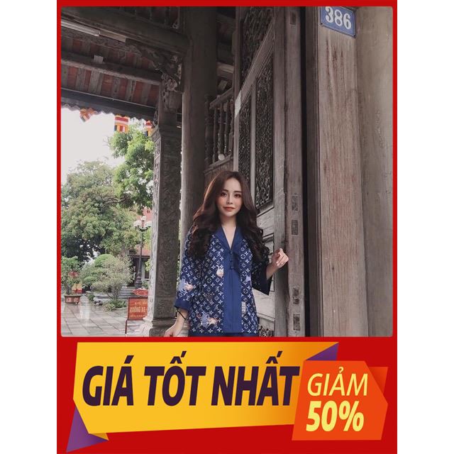 [ Sale 50% ] Bộ đi chùa thời trang elise