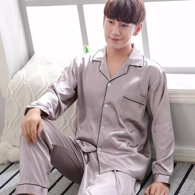 (HÀNG SẴN) Bộ dài tay pijama nam hàng QCCC