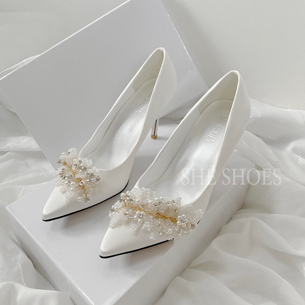 Giày cưới PEARL cao cấp độc quyền bới SHE SHOES (NEW ARRIVAL)