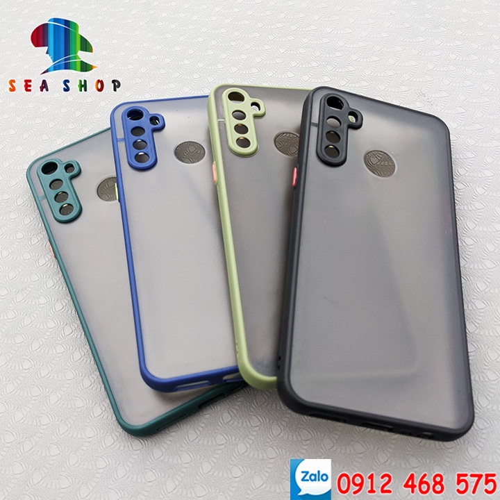 Ốp lưng Realme 5, 5i, 5S, 6i 6i - Viền nhựa dẻo chống sốc - Mặt lưng bằng nhựa cứng chịu lực - chống vỡ