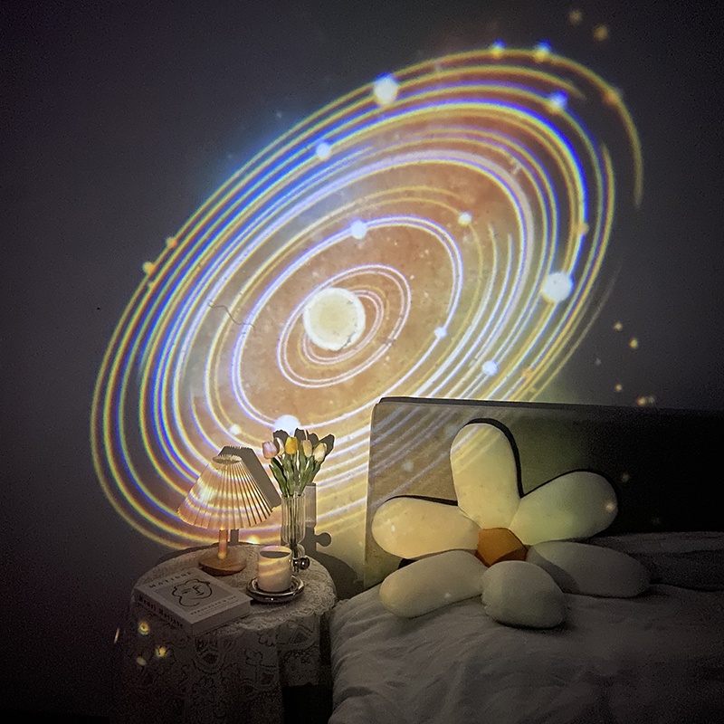 Đèn Chiếu Sáng Tạo Hình Galaxy Trang Trí Nhà Cửa