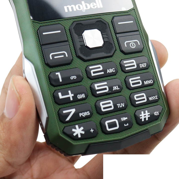 Điện thoại 2 sim Mobell Rock 1 loa to pin khủng sóng khỏe