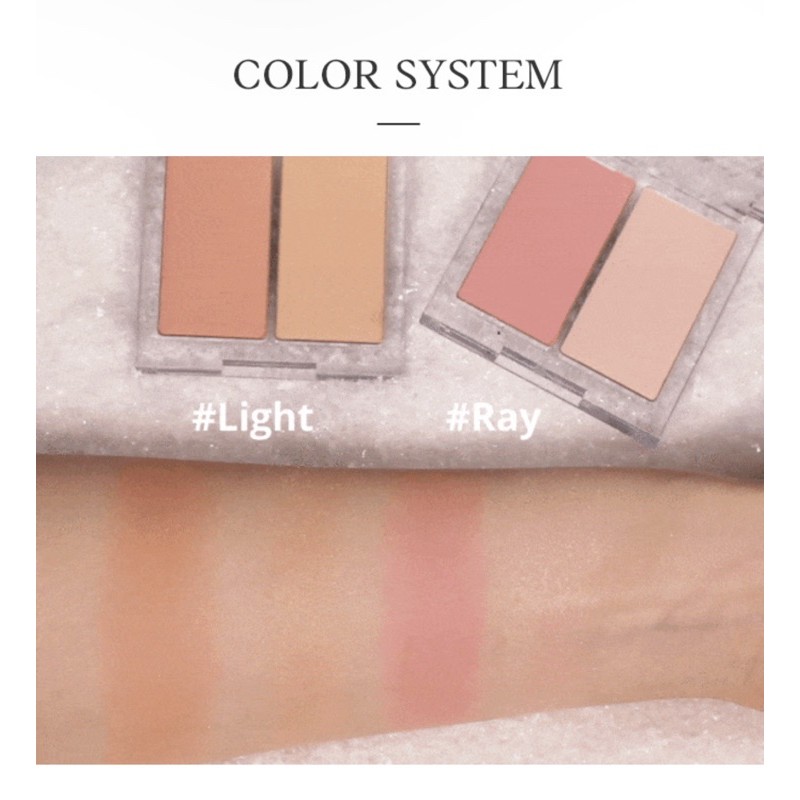 Phấn Má Hồng&Highlight  Glittery Snow Face Palette