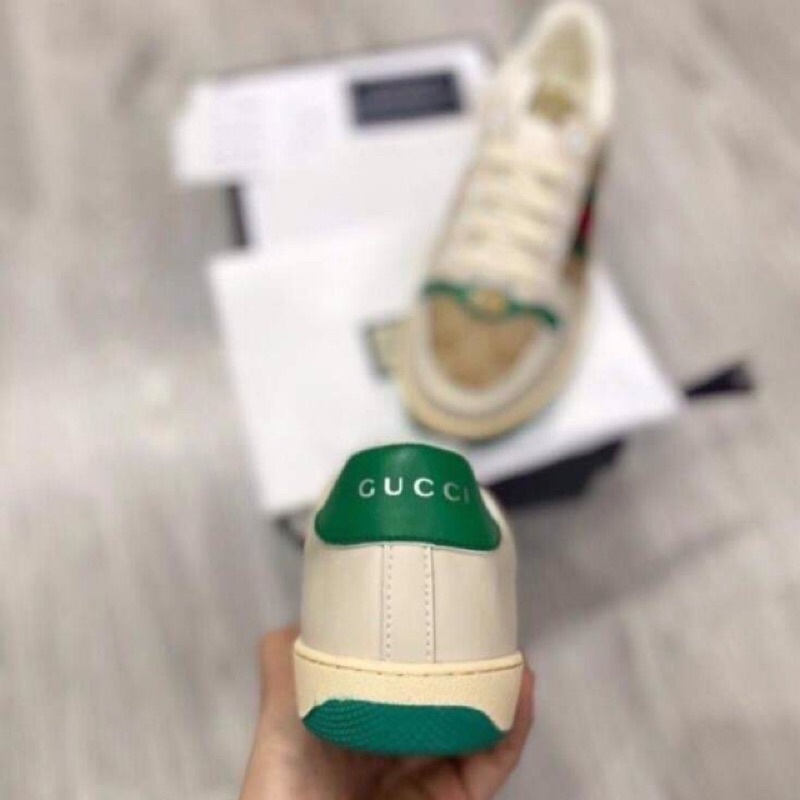 Giày thể thao nam nữ sneaker  ❤️(FREE ship ]❤️   Giày gucci sơn tùng  ,  gc da lộn hàng 11 cao cấp