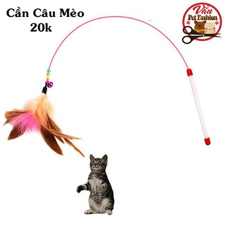 Cần Câu Mèo Dây Thép - Đồ chơi cho mèo