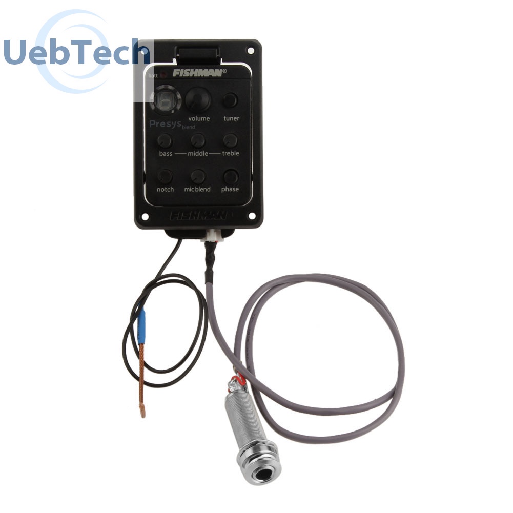 Bộ cân bằng EQ 4 băng tần Uebtech Fishman 301 cho đàn guitar chất lượng