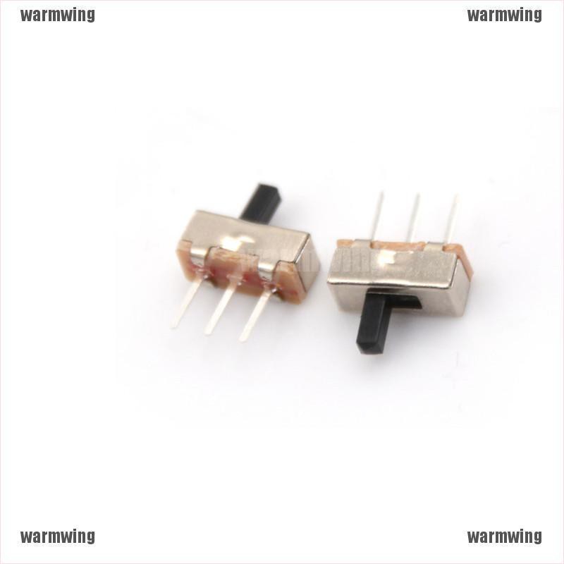 Set 30 Công Tắc Trượt 2 Vị Trí 4mm SPDT 1P2T 3 Pin PCB Chuyên Dụng