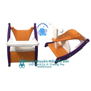 Bập bênh kèm ghế ăn dặm Pediasure