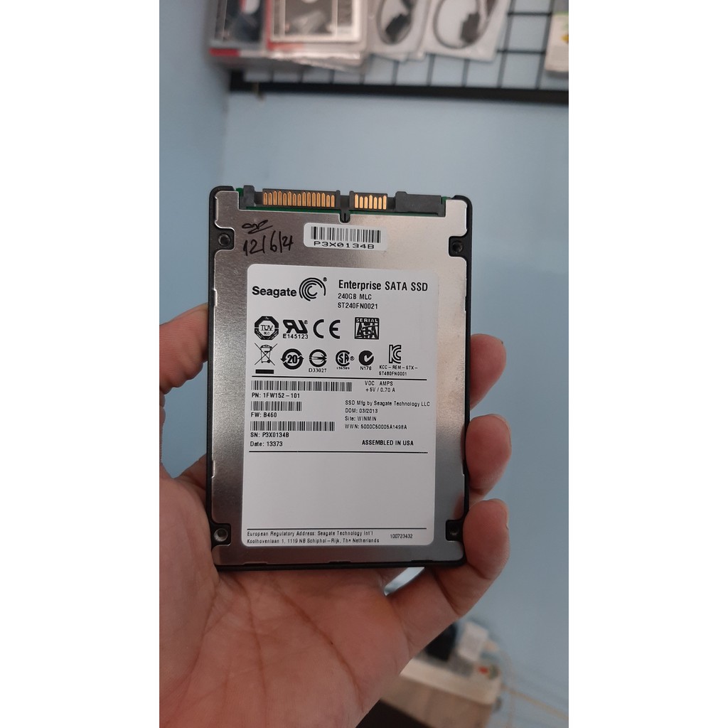 Ổ cứng SSD 240GB Seagate Enterprise  2.5-Inch SATA III (2nd USA NO BOX ) | BigBuy360 - bigbuy360.vn