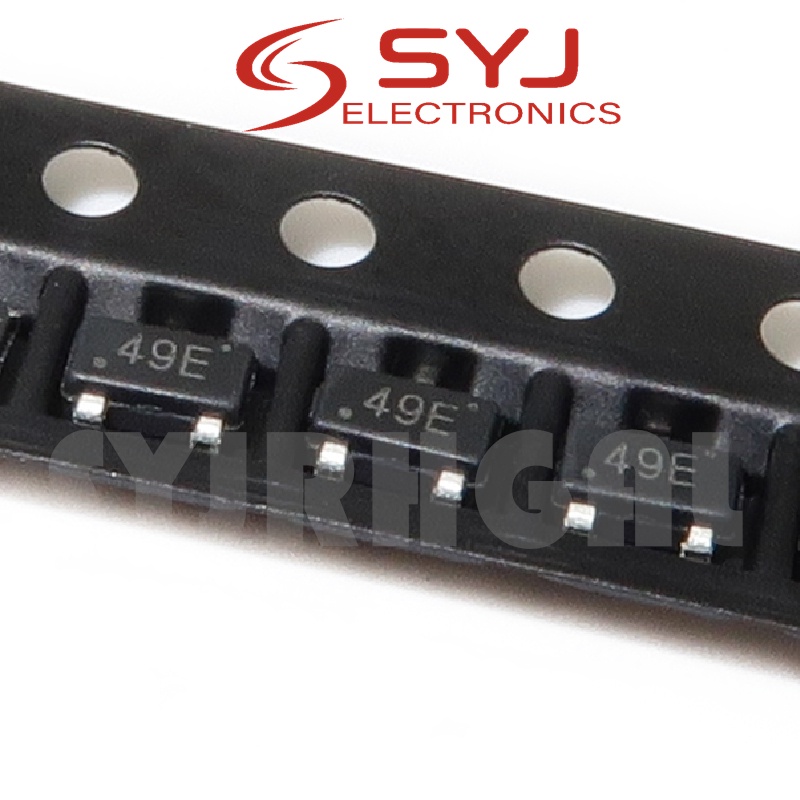 10 chiếc 49E 44E SOT-23 Công tắc cảm biến hiệu ứng Hall Element SOT23 SS49E S49E A3144E SOT AH49E HA
