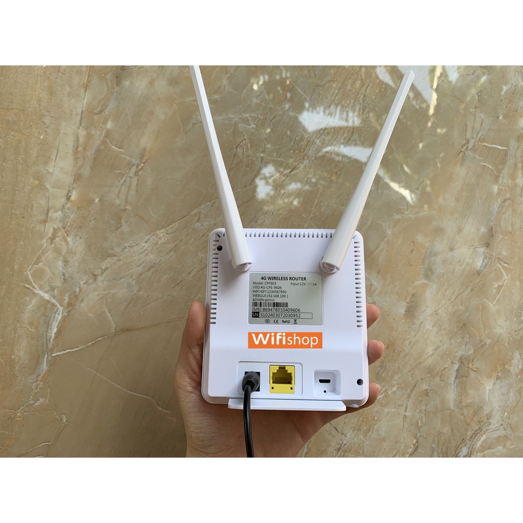 Bộ Phát Wifi 4G Lte CPE903 Cat 4 tốc độ 150mpbs | BigBuy360 - bigbuy360.vn