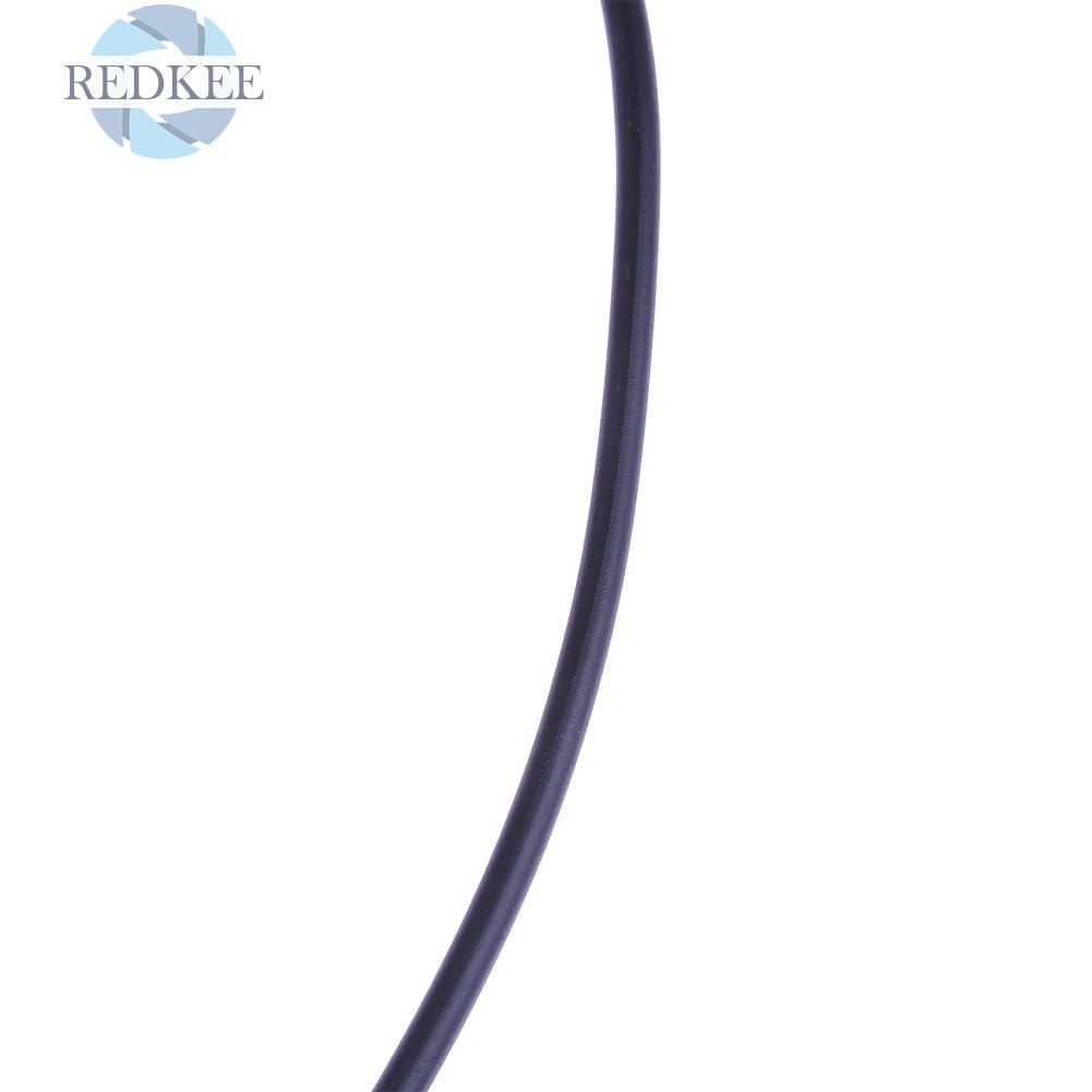 Vòng cổ choker cao su đen 3mm 16/18/24inch cho nam nữ