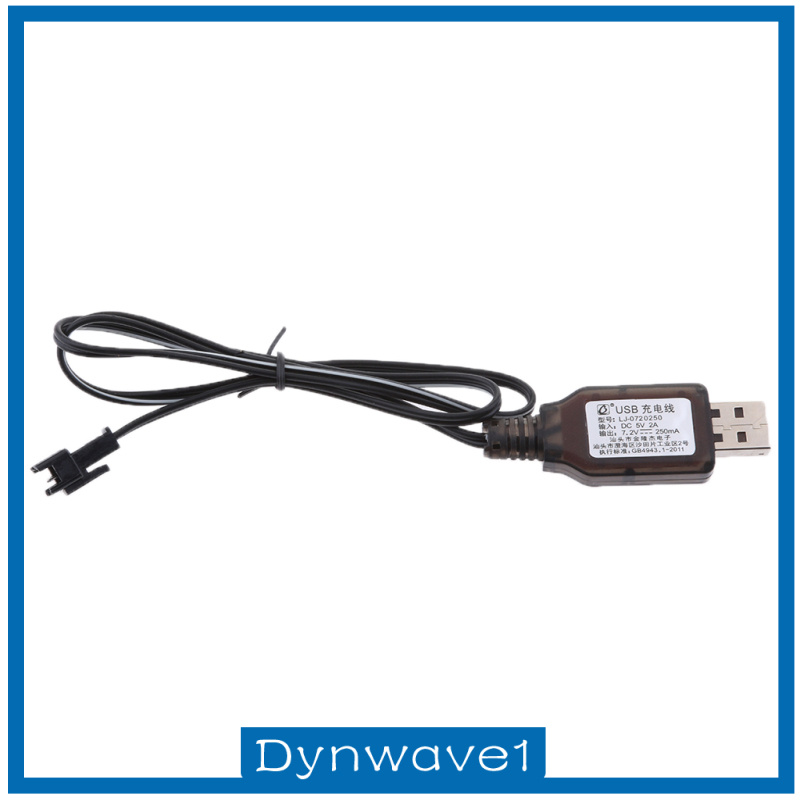 Dây Cáp Sạc Pin 7.2v Usb Sang Sm-2P Ni-Mh Ni-Cd Cho Máy Bay Điều Khiển Từ Xa