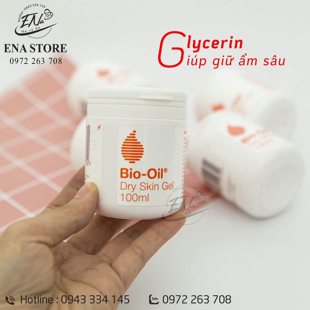 Gel dưỡng da khô bio-oil 100ml