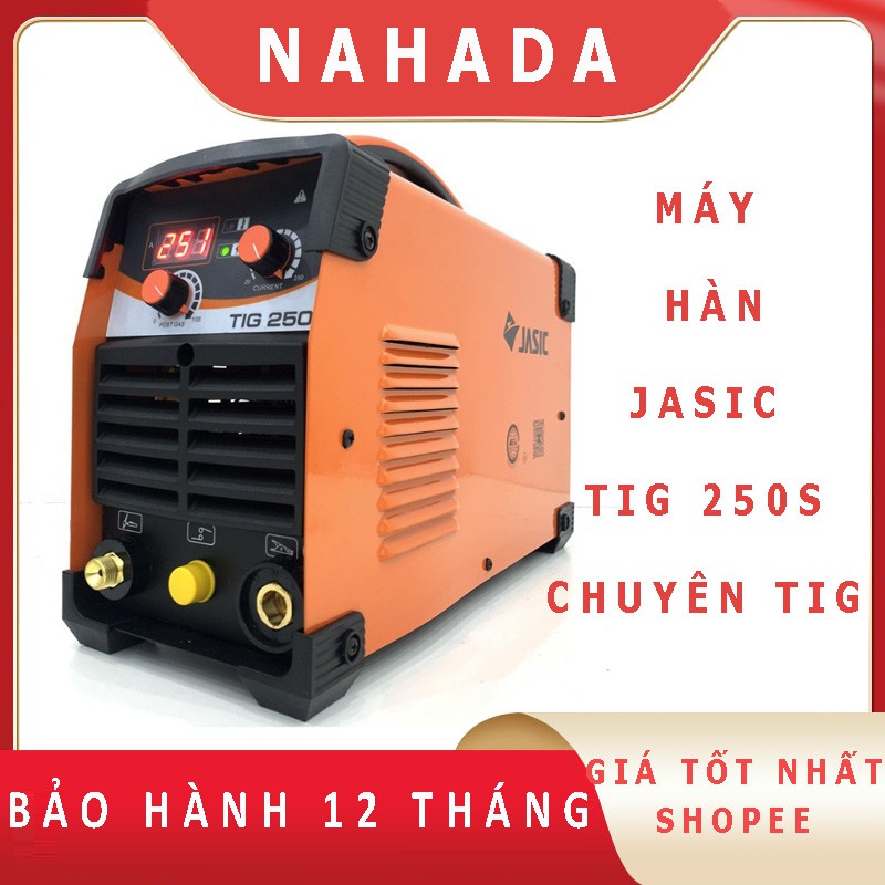 Máy hàn TIG JASIC 250S điện tử mini cầm tay chuyên hàn inox cho thợ công trình BẢO HÀNH 12 THÁNG