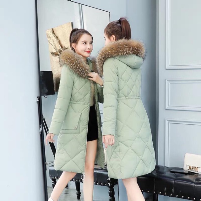 Phao nữ dáng dài. Hàng Quảng Châu.