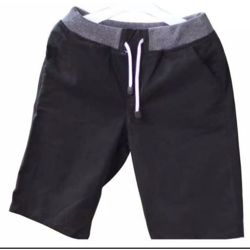 Quần short chinos vải Cotton lưng cao thời trang cho nam