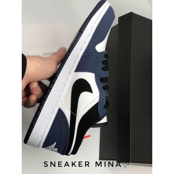 Jordan xanh than cổ thấp 11  ,  Giày thể thao nam nữ sneaker jd1 low full box tăng kèm dây