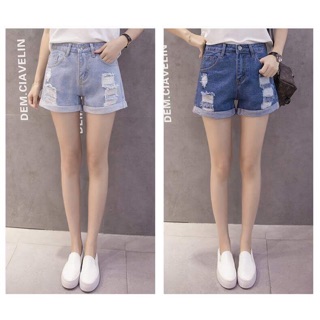 Quần short jeans rách hàng nhập khẩu cao cấp