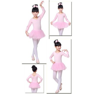 Váy Ballet Tay Dài dành cho trẻ em