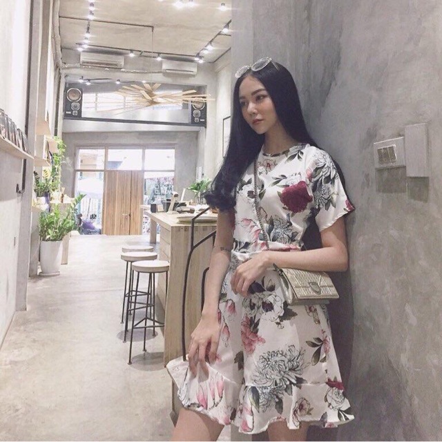 Sét jum lụa giả váy
