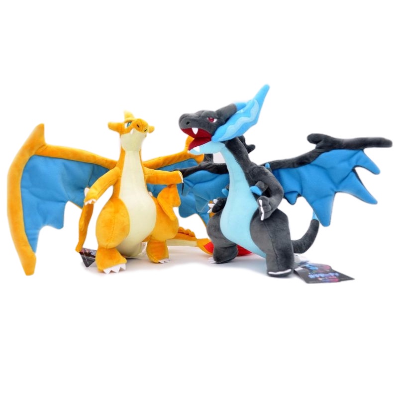 GẤU BÔNG POKEMON RỒNG LỬA MEGA CHARIZARD XY  HÀNG CHÍNH HÃNG POKEMON NGUYÊN TEM NGUYÊN TAG ĐẸP TỪNG CM