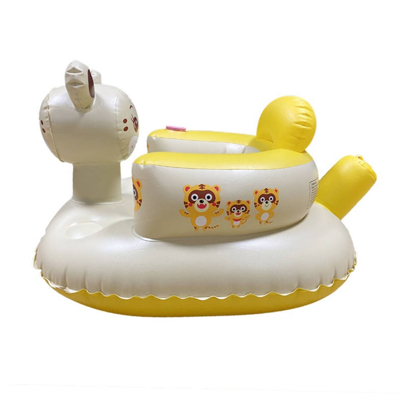 Ghế Sofa Bơm Hơi Tập Ngồi Dành Cho Trẻ Em Hình Chú Hổ