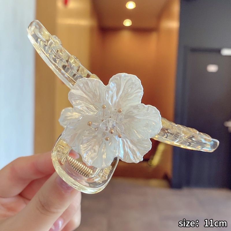 Kẹp tóc hàn quốc hoa ngọc sang trọng , KT08