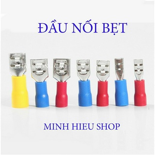 Cos đầu bẹt/đầu nối bẹt bấm dây điện fdd2-187, fdd1.25-187
