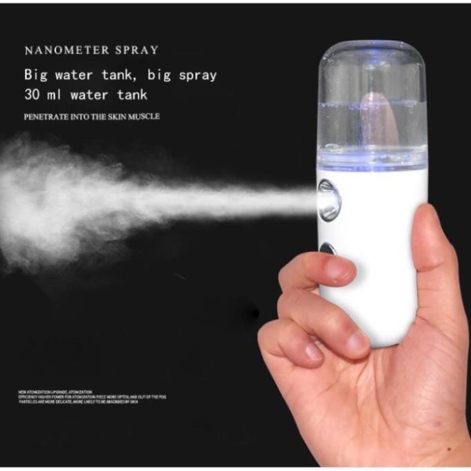 Máy phun sương mini cầm tay tiện lợi tạo ấm cho làn da công nghệ Nano MX31