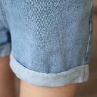 Short jean gấp gấu