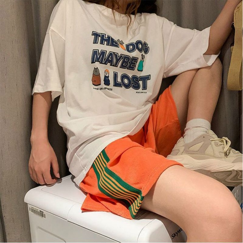 Áo phông, áo thun nam nữ tay lỡ unisex form rộng  GAME OVER  oversize