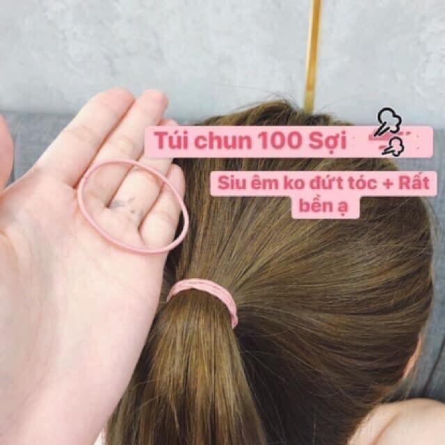 DÂY CỘT TÓC 100 SỢI Mix Nh Màu