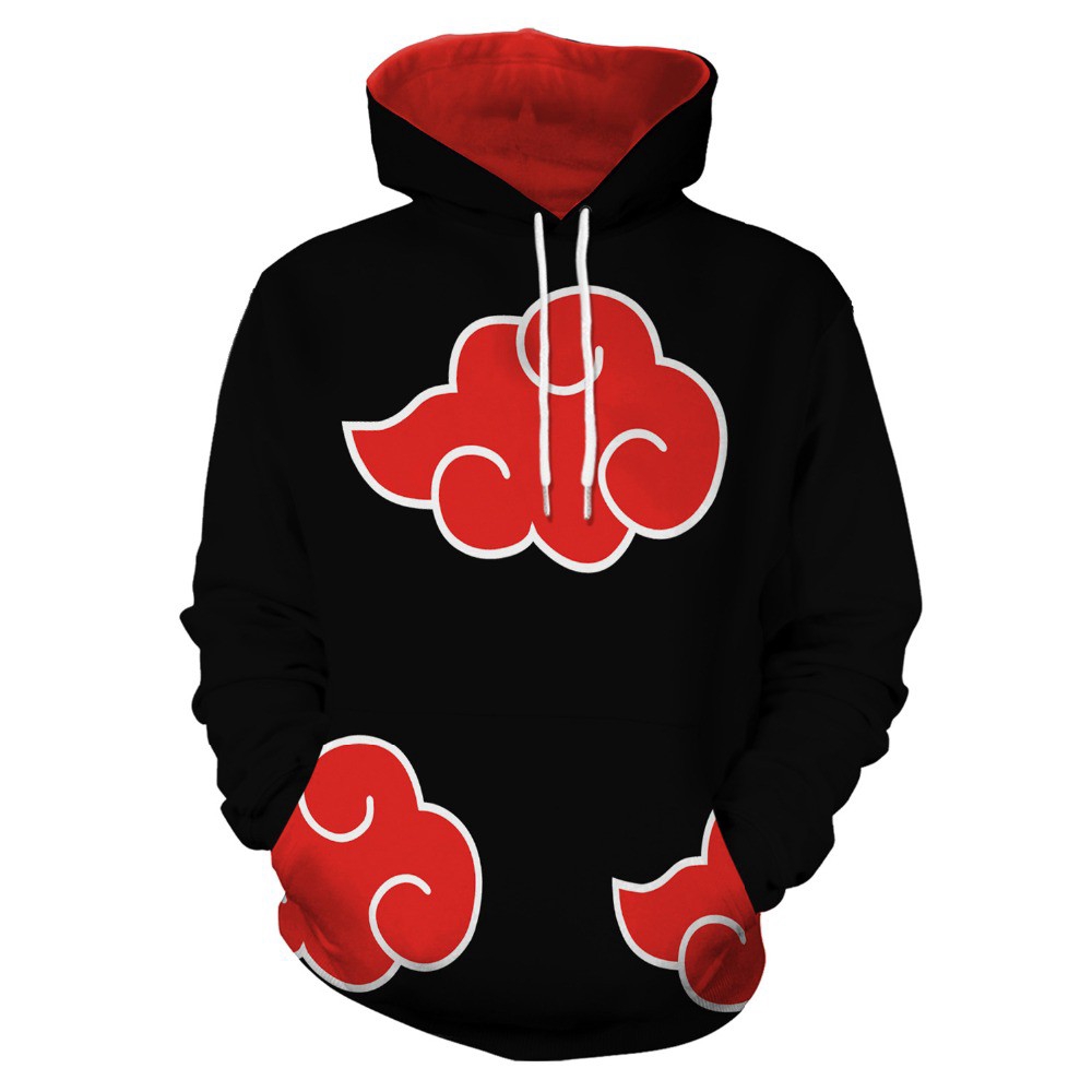 Áo Hoodie cho nam in hình Anime Naruto uchiha itachi thời trang cá tính