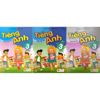 Sách - Tiếng Anh lớp 3 - trọn bộ 3 quyển (không kèm đĩa)