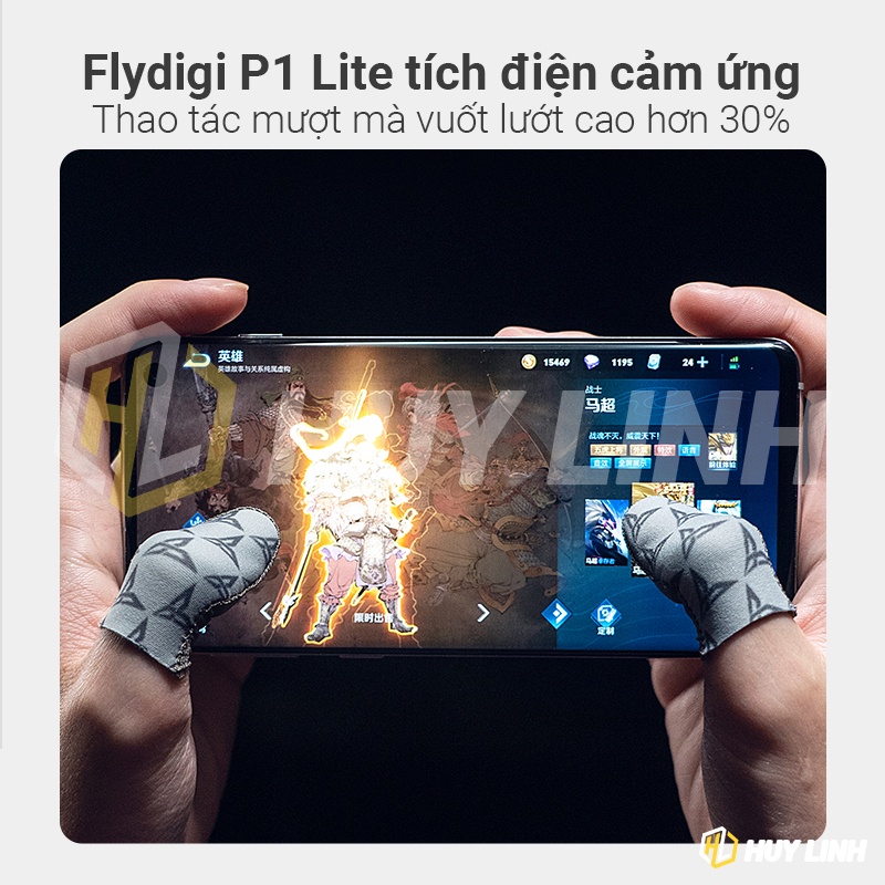 Flydigi Wasp Feelers 2 – Găng tay cảm ứng chơi game chống mồ hôi