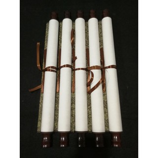 Biểu lụa giấy dó cỡ trung 40cm